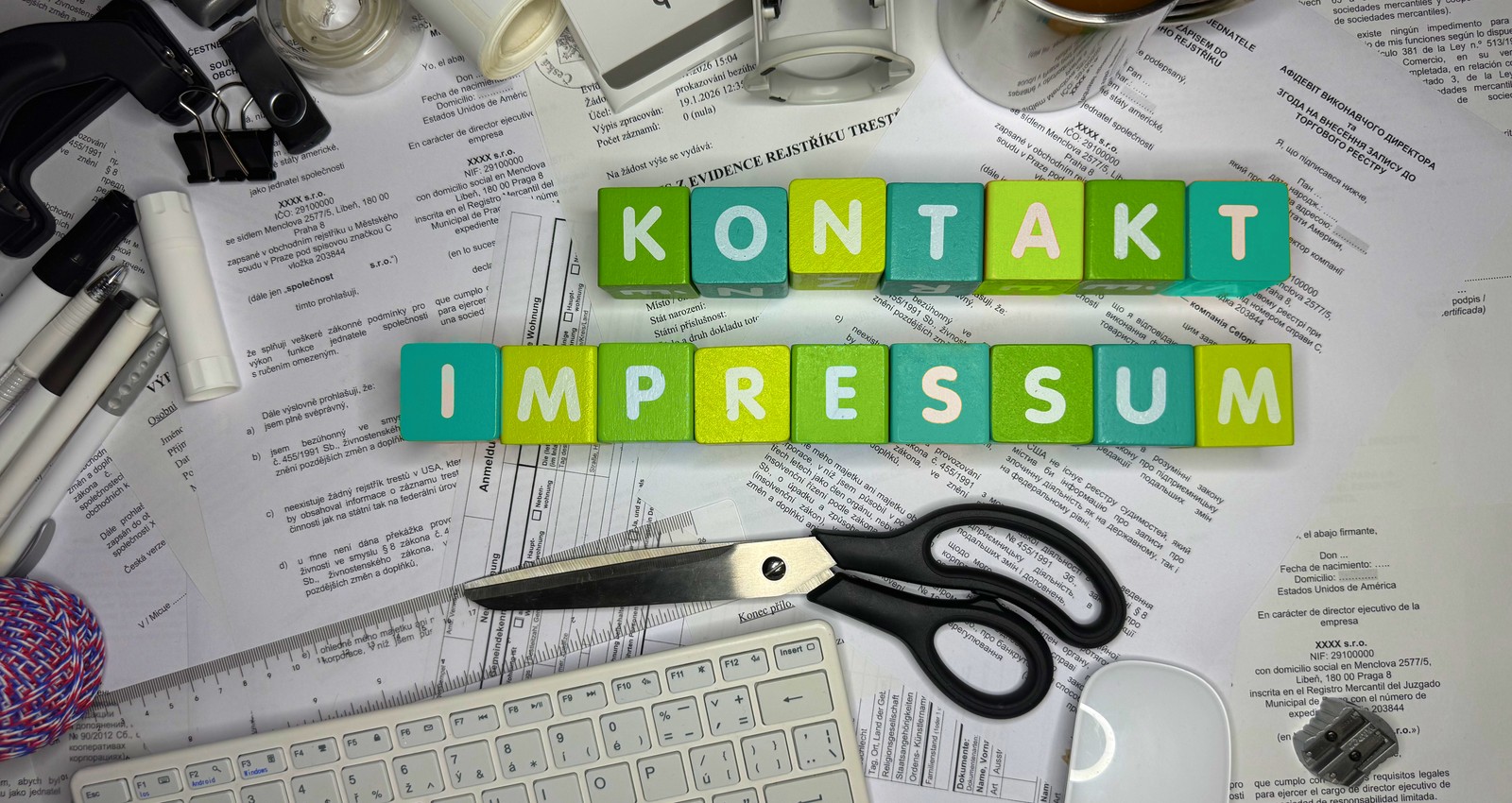 Судові переклади - Kontakt - Impressum